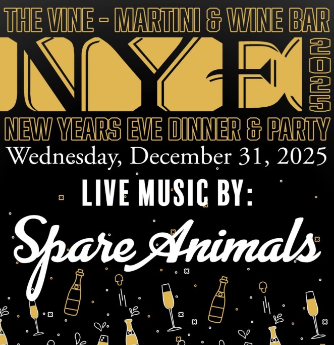 The Vine's NYE Dinner and Party